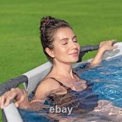 Bestway 10' x 30 Steel Frame Above Ground Swimming Pool Set (Open Box) (2 Pack)