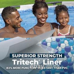 Bestway 10' x 30 Steel Pro Frame Max Round Above Ground Swimming Pool with Pum