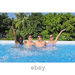 Bestway 24' x 12' x 52 Power Steel Above Ground Swimming Pool Set (For Parts)