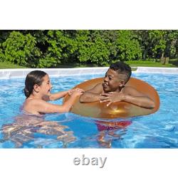Bestway 24' x 12' x 52 Power Steel Above Ground Swimming Pool Set (For Parts)