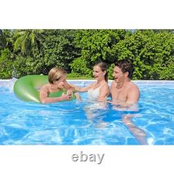 Bestway 24' x 12' x 52 Power Steel Above Ground Swimming Pool Set (For Parts)