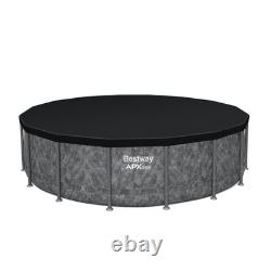 Bestway APX 365 16' x 48 Round Above Ground Swimming Pool Set with Pump & Ladder