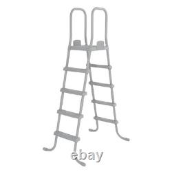 Bestway APX 365 20'x52 Round Above Ground Swimming Pool Set with Pump & Ladder