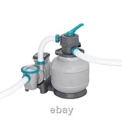 Bestway APX 365 20'x52 Round Above Ground Swimming Pool Set with Pump & Ladder