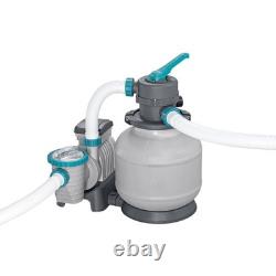 Bestway APX 365 22'x52 Round Above Ground Swimming Pool Set with Pump & Ladder