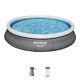 Bestway Fast Set Inflatable Above Ground Swimming Pool With Filter Pump