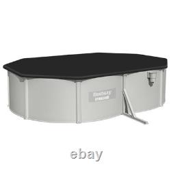 Bestway Hydrium 16'5 x 12' x 48 Steel Wall Oval Above Ground Swimming Pool Set