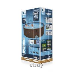Bestway Hydrium 16' x 52 Steel Wall Round Above Ground Swimming Pool Set