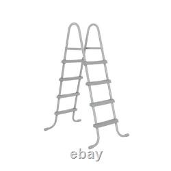 Bestway Power Steel Swim Vista 16' x 48 Round Above Ground Swimming Pool Set