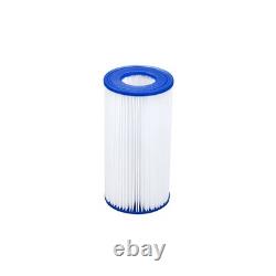 Bestway Steel Pro MAX 12 Foot by 30 Inch Above Ground Swimming Pool Set, Gray