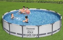 Bestway Steel Pro MAX 14' x 33 Swimming Pool Set IN HAND NEW