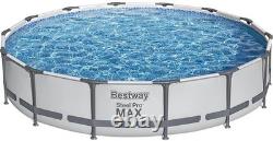 Bestway Steel Pro MAX 14' x 33 Swimming Pool Set IN HAND NEW