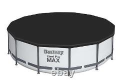 Bestway Steel Pro MAX 14' x 4' Foot Above Ground Round Complete Pool Set (Used)