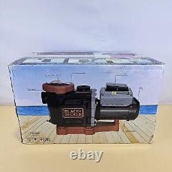 Black & Decker 2 HP Energy Star Variable Speed In Ground Swimming Pool Pump