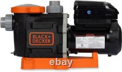 Black & Decker 3HP Energy Star Variable Speed Inground Swimming Pool Pump
