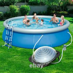 Black Outdoor Solar Dome Inground &Above Ground Swimming Pool Water Heater