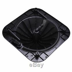 Black Outdoor Solar Dome Inground &Above Ground Swimming Pool Water Heater New