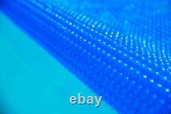 Blue 18 Ft X 36 Ft Rectangle Solar Cover 1200 Series Heat Retaining Blanket