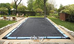 Blue Wave BWC664 20-ft x 40-ft Rectangular Rugged Mesh In Ground Pool Winter