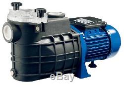 Brand New 1.2 HP In Ground Swimming Pool Pump 110/230 V 1.5 Inlet/Outlet
