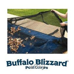 Buffalo Blizzard 18' x 36' Rectangle Swimming Pool Leaf Net Winter Cover