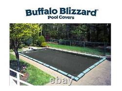 Buffalo Blizzard Micro Mesh Rectangular Swimming Pool Winter Cover 5 YR WTY