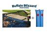 Buffalo Blizzard Rectangle In-ground Swimming Pool Leaf Net Cover With Water Tubes