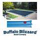 Buffalo Blizzard Rectangle Swimming Pool Winter Covers With Water Tubes -10 Yr Wty
