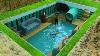 Building Cave Platinum Underground Swimming Pool With Underground Private Living Room