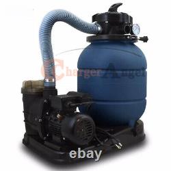 Bundle Set 12 Sand Filter with 1/3HP Pool Pump Above Ground Swimming 2400GPH