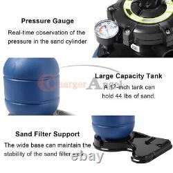 Bundle Set 12 Sand Filter with 1/3HP Pool Pump Above Ground Swimming 2400GPH