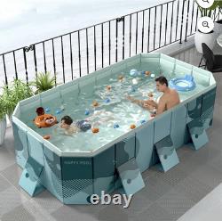 Buric Foldable swimming pool for home. 118 inch