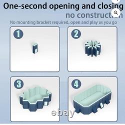 Buric Foldable swimming pool for home. 118 inch