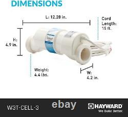 Chlorination Cell W3T-Cell-3 TurboCell Salt for In-Ground Swimming Pools