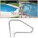 Chrome Stainless Steel Swimming Pool Ladder Step Handrail In-ground Universal