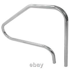Chrome Stainless Steel Swimming Pool Ladder Step Handrail In-Ground Universal