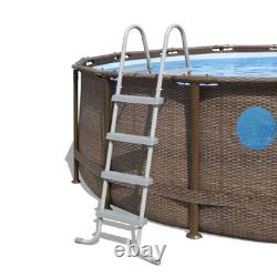 Coleman Power Steel Swim Vista 18' x 48 Above Ground Swimming Pool Set (Used)