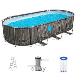 Coleman Power Steel Vista 20' x 48 Above Ground Swimming Pool Set (Open Box)