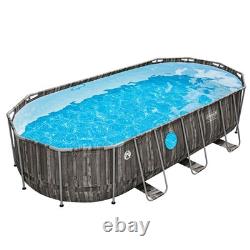 Coleman Power Steel Vista 20' x 48 Above Ground Swimming Pool Set (Open Box)
