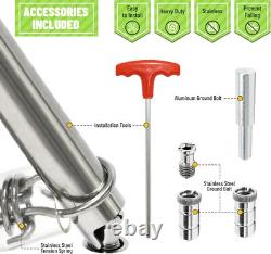 ColourTree Inground Pool Safety Cover Triple Stitched & Rain Permeability