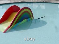 Commercial water slide for in-ground kiddie pool