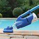 Cordless Swimming Pool Cleaner Floor Spa Hot Tub Vacuum Wall Above In Ground