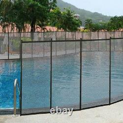 Costway Swimming Pool Safety Fence Classic In-Ground Guard 4'x12