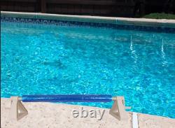 Cyclone Inground Swimming Pool Solar Blanket Cover Reel with Tube