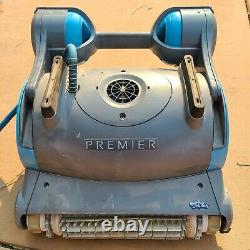 Dolphin Premier Robotic Pool Cleaner Needs Repair Please Read With Accessories