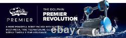 Dolphin Premier Robotic Pool Cleaner with Multi-Media, SmartNav, & 3/yr warranty
