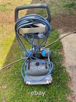 Dolphin Premier Robotic Pool Cleaner with powerful dual scrubbing brushes. Used