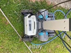 Dolphin Premier Robotic Pool Cleaner with powerful dual scrubbing brushes. Used