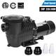 Dual Speed 2hp High-flo Inground Swimming Pool Pump Strainer Energy Saving 230v