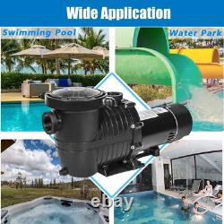 Dual Speed 2HP Swimming Pool Pump Inground 79ft Hmax 2'' NPT For Hayward 220V